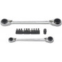 Gearwrench 4-in-1 8-19mm Ratchet Wrench And Bit Set Of 13 Parts