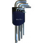 BATO 1.5-10mm Hex Key With Ball End Glossy Finish Set Of 9 Parts
