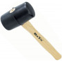 BATO 53mm 500g gummihammer med træskaft