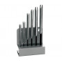 BATO 2-8mm Long Parallel Pin Punch Chrome Vanadium Set of 6 Parts