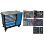 BATO Tools cabinet 7 drawers and cabinet XXL INCH. 208 parts.