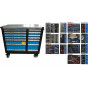 BATO Tools cabinet 14 drawers XXL 506 parts.