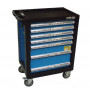 BATO Tools cabinet 7 drawers. 5 small, 1 medium, 1 large. Blue.