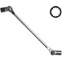 BATO dobbelt fleksibel 12-punkts stiknøgle, 6-7mm