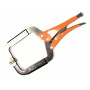 Grip-on C-Clamp With Swivel Pads and 0-150mm Spacing
