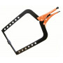 Grip-on Long and Large Capacity Locking C-Clamp With 0-270mm Spacing

