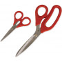 Wiss 2 pcs. Universal Hand Scissors Set, Stainless Steel Blade, Plastic Handle
