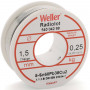 Weller solder w/flus, Ø1.5 mm, 250 g roll